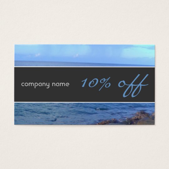 Blue Discount Card