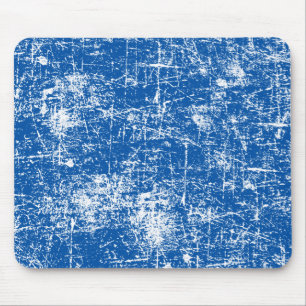 Blue Distressed Mouse Mat