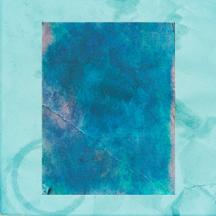 Blue Distressed Scrapbook Paper