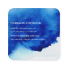BLUE/Distressed Vintage Watercolor Blue