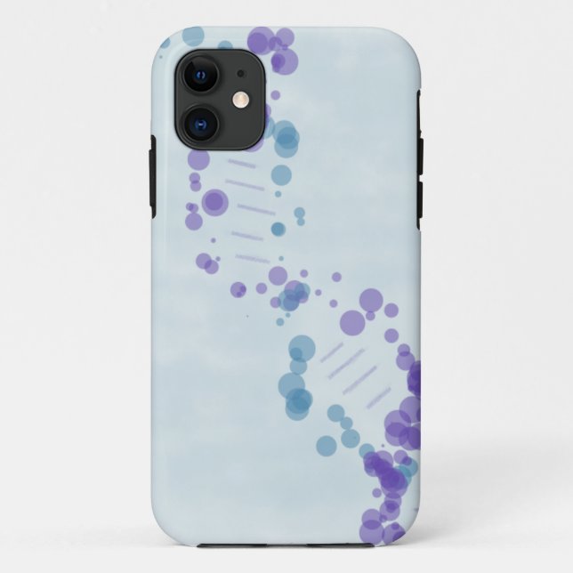 Blue DNA Case-Mate iPhone Case (Back)