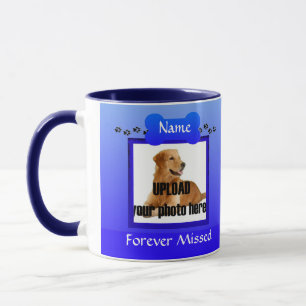 Blue Dog Memorial Keepsake Mug