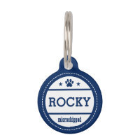 Blue Dog Name Microchipped Call My People