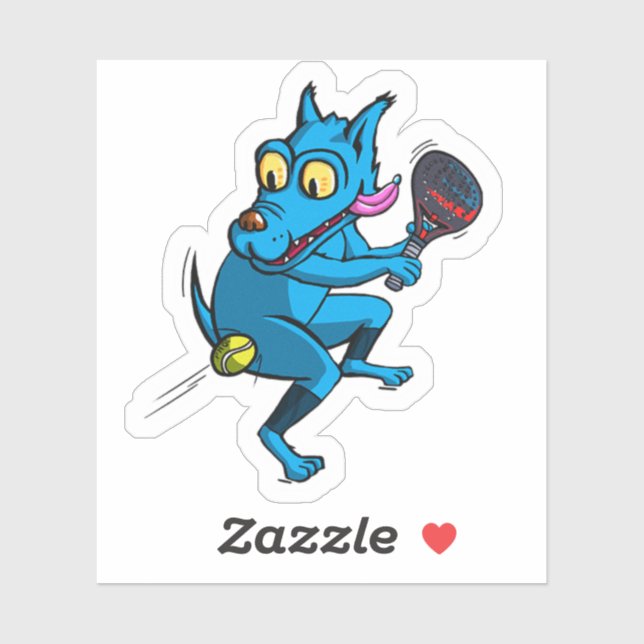 Blue dog padel (Sheet)