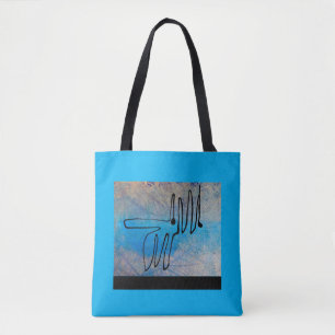 Blue Dog. Tote Bag