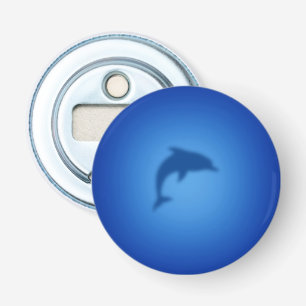 Blue dolphin bottle opener