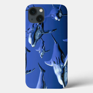 Blue Dolphin iPhone 13 Case