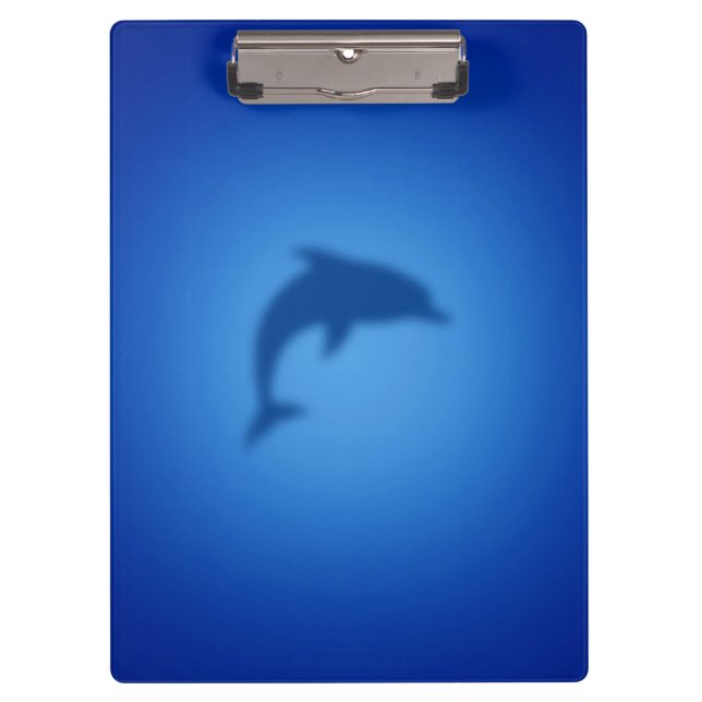Blue dolphin clipboard (Front)