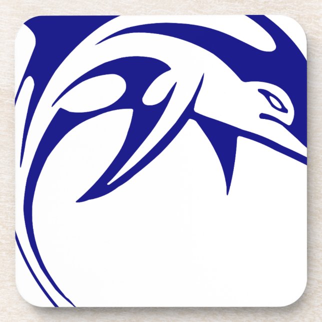 Blue Dolphin Coaster (Front)