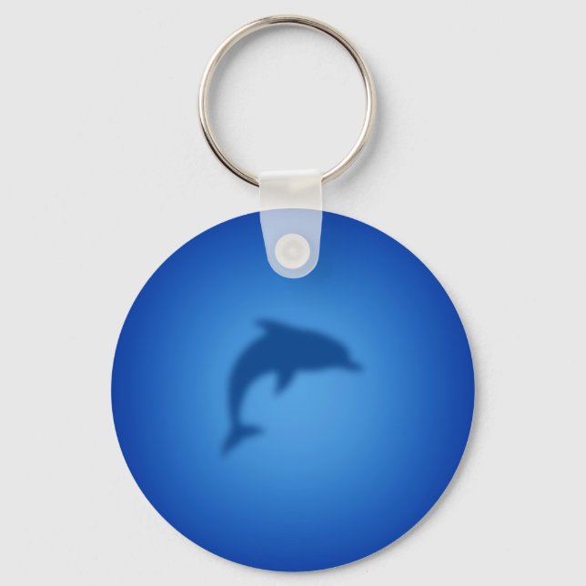 Blue dolphin key ring (Front)
