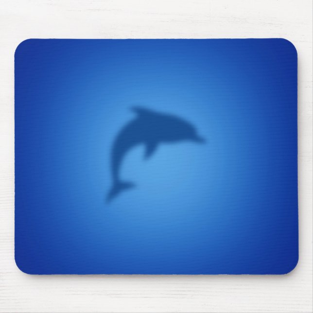 Blue dolphin mouse mat (Front)
