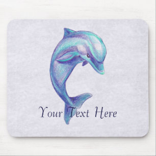 Blue Dolphin Mousepad
