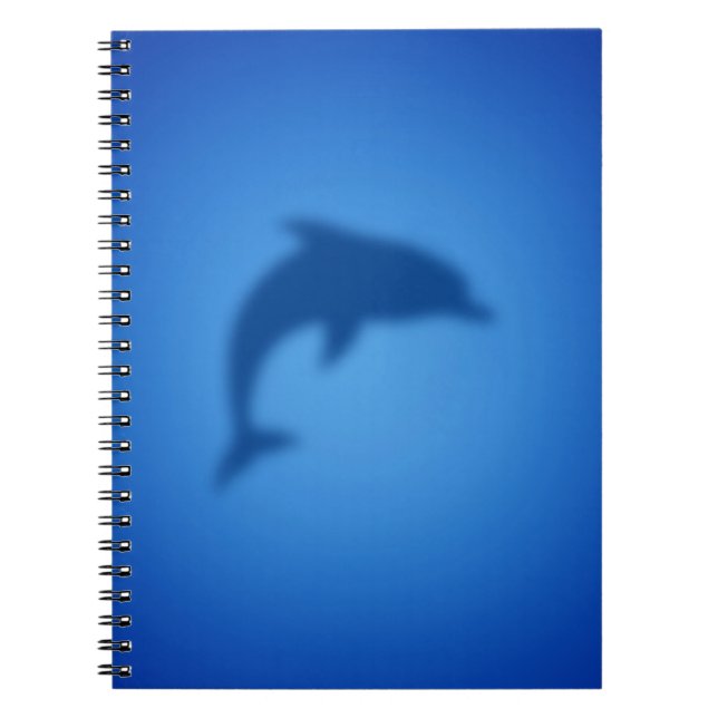 Blue dolphin notebook (Front)
