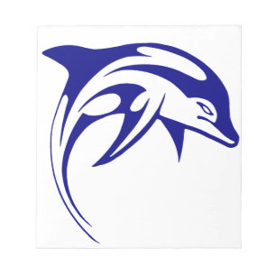 Blue Dolphin Notepad
