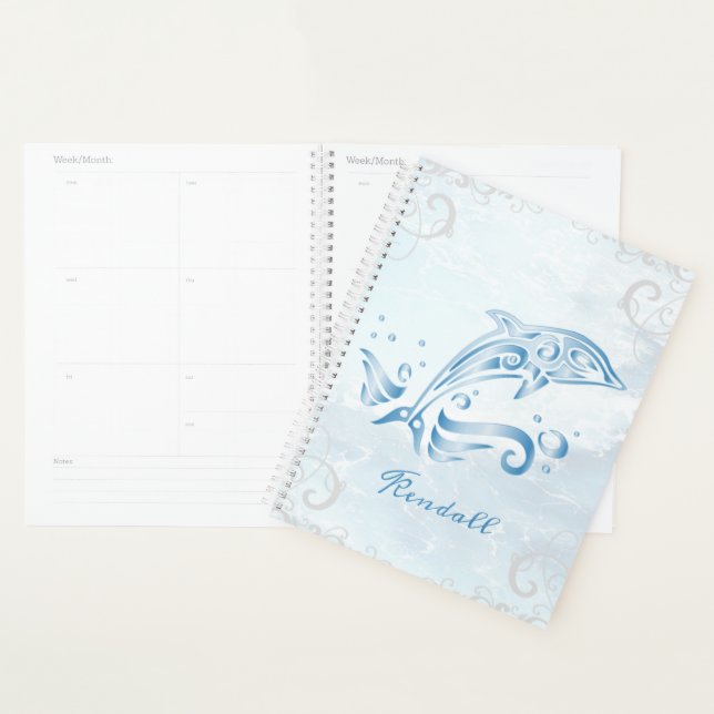 Blue Dolphin Personalised Planner (Display)