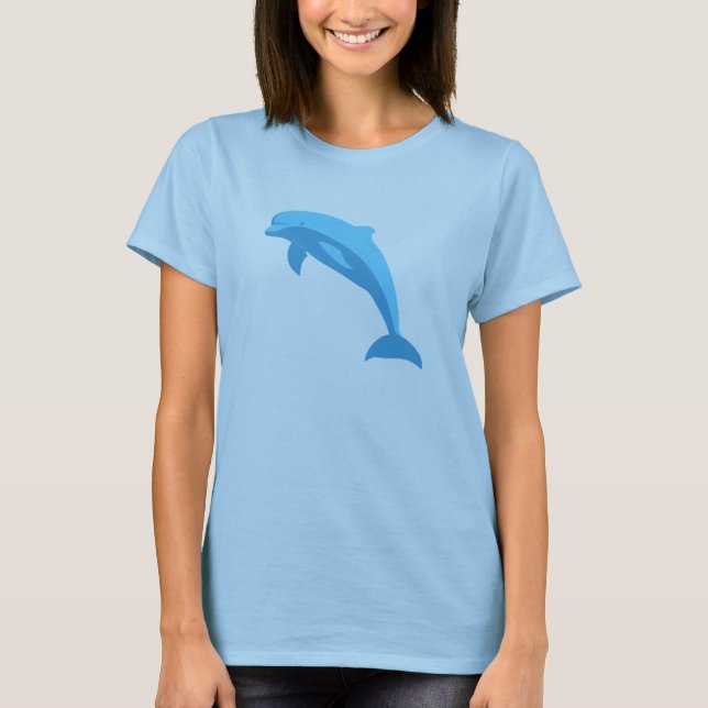 Blue Dolphin T-Shirt (Front)