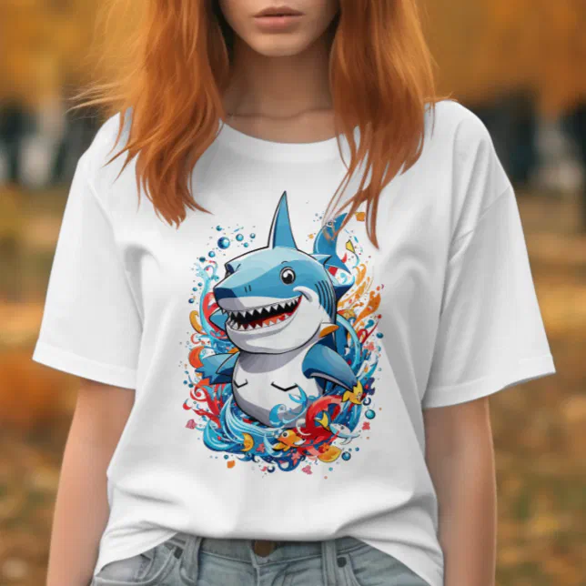 Blue Dolphin T-Shirt | Zazzle