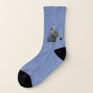 Blue Donkey Sock Socks