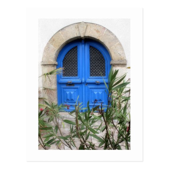 Blue Door Postcard