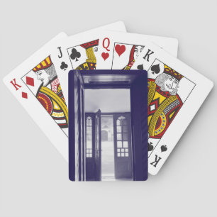 Blue doors playing cards