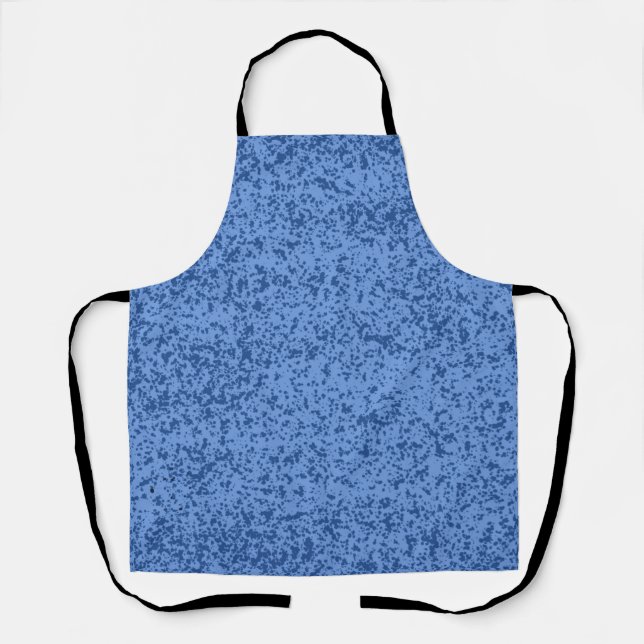 Blue Dot Chaos Apron (Front)