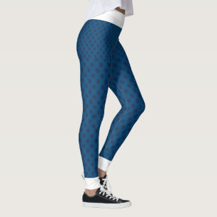 Blue Dot High Waisted Leggings
