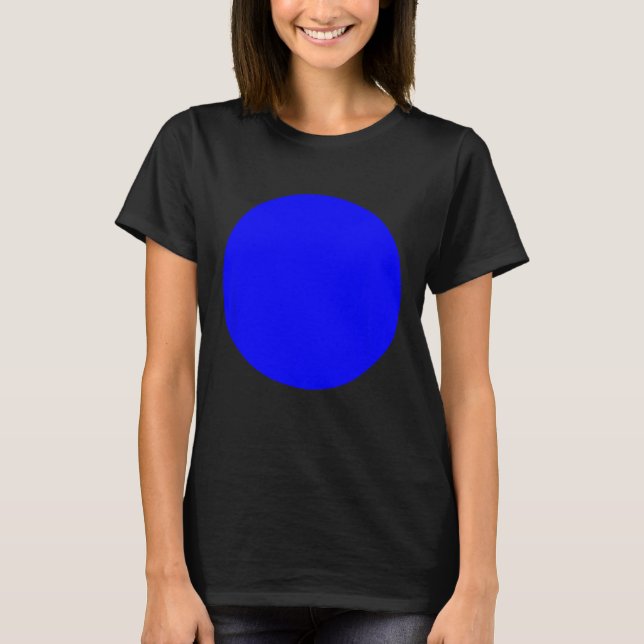 Blue Dot in a Red State Nebraska Vote Harris 2024 T-Shirt (Front)