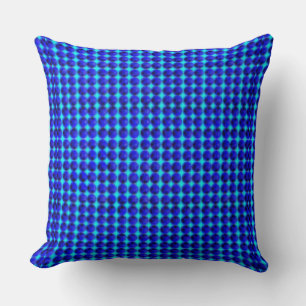 Blue Dot Large Cushion