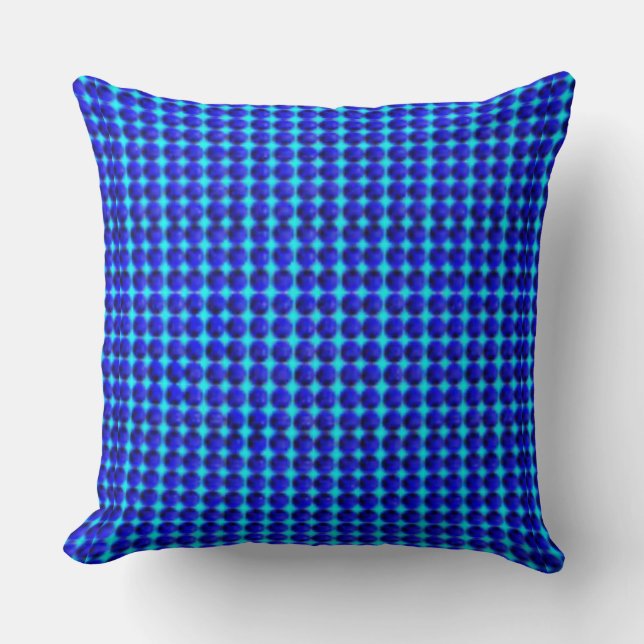 Blue Dot Large Cushion (Front)