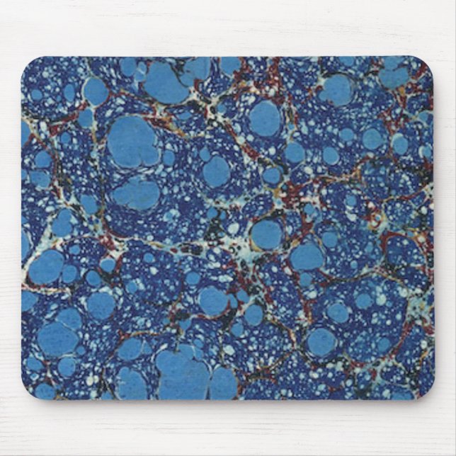 Blue Dot Mouse Mat (Front)