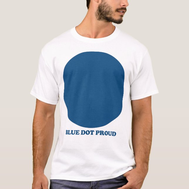 Blue Dot Proud T-Shirt (Front)