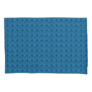 Blue Dots and Circles Sweet Fun Pillowcase