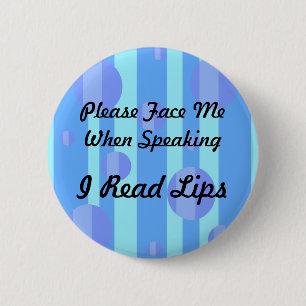 Blue Dots Hearing Loss Button