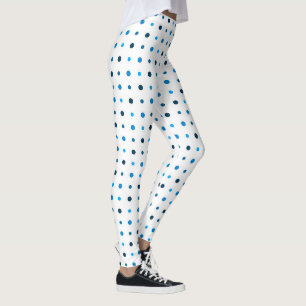 Blue dots leggings