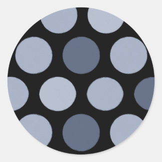 Blue Dots Stickers