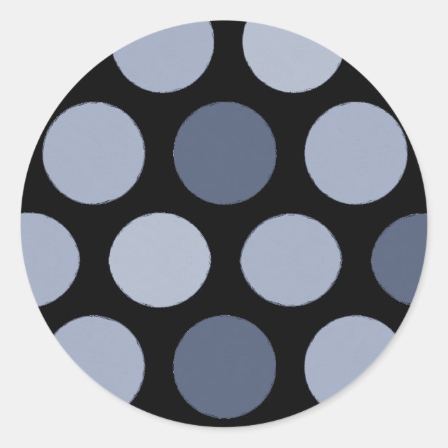 Blue Dots Stickers (Front)