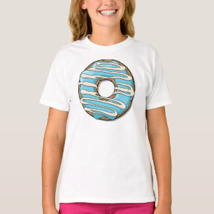 Blue Doughnut, Doughnut, Icing, Frosting, Glaze T-Shirt