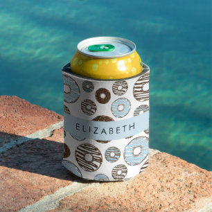 Blue Doughnuts, Brown Doughnuts, Sprinkles, Your N Can Cooler