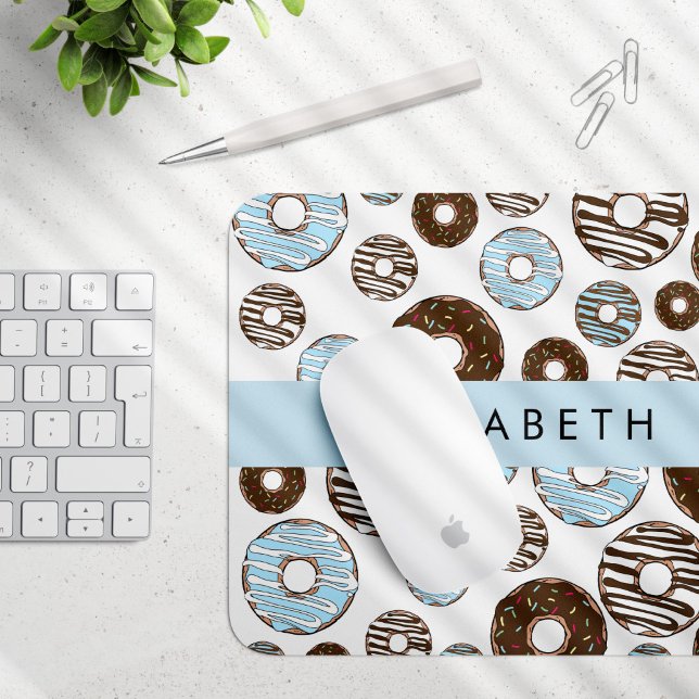 Blue Doughnuts, Brown Doughnuts, Sprinkles, Your N Mouse Mat (Creator Uploaded)
