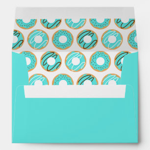 Blue Doughnuts Envelopes