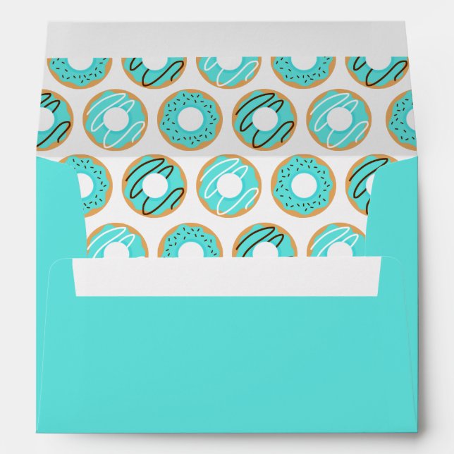 Blue Doughnuts Envelopes (Back (Bottom))