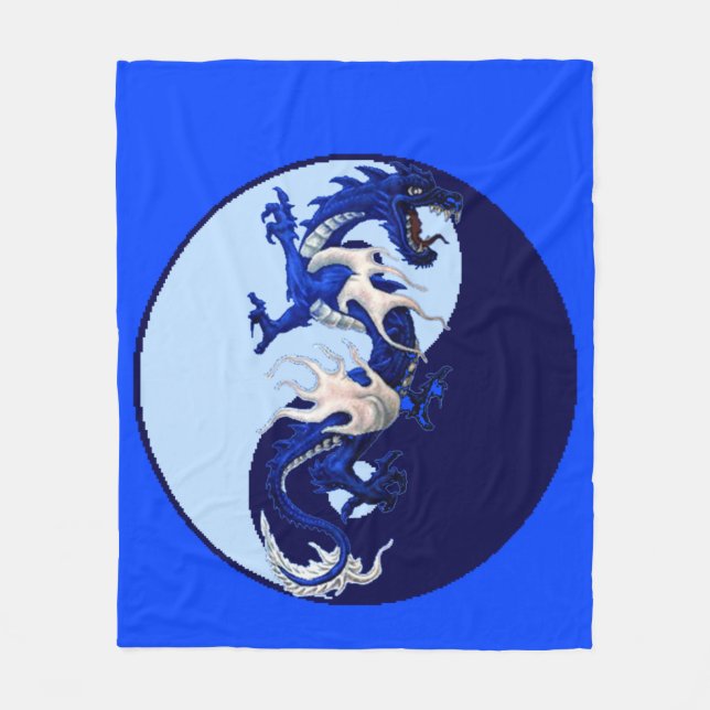 Blue Dragon Blanket (Front)