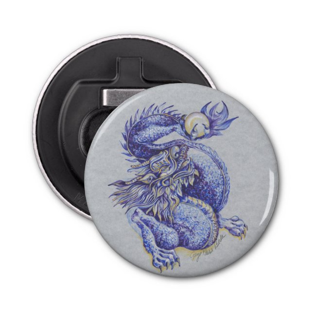 Blue Dragon Bottle Opener (Front)