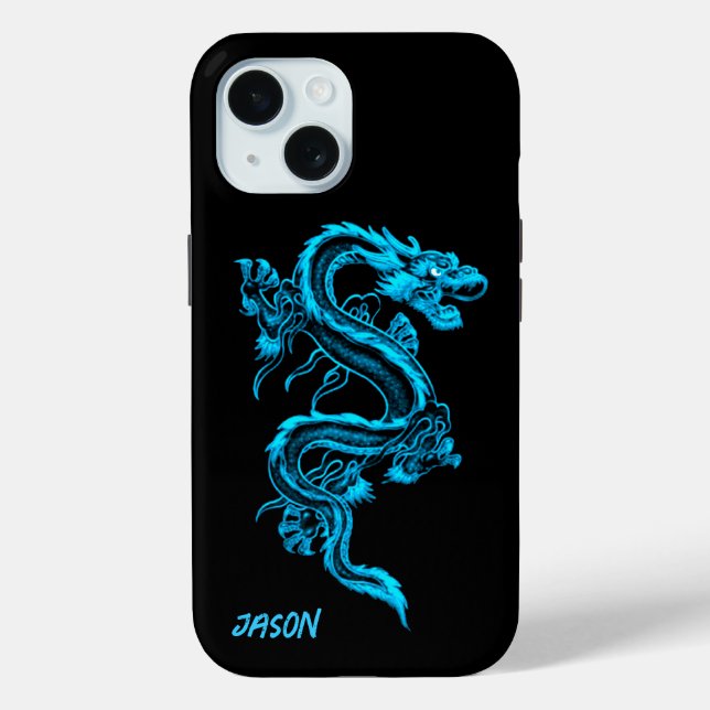 Blue Dragon Case-Mate iPhone Case (Back)