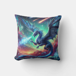 Blue Dragon Cushion