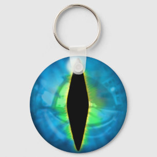Blue Dragon Eye Key Ring