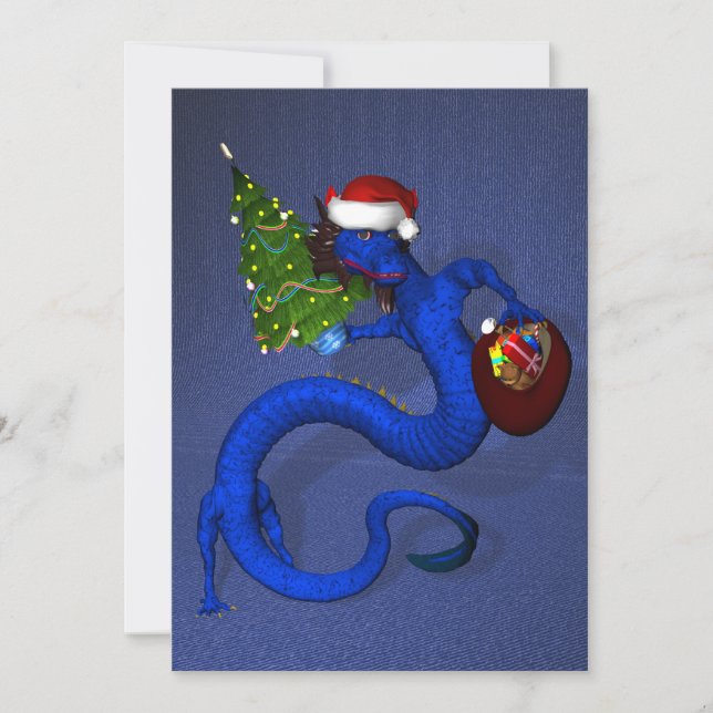 Blue Dragon Invitation (Front)