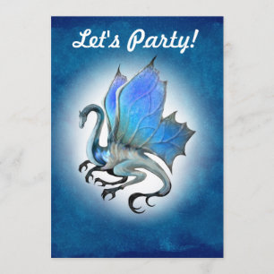 Blue Dragon Invitation