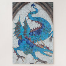 Blue Dragon Jigsaw Puzzle