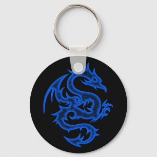 BLUE DRAGON KEY RING